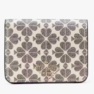 Kate Spade Signature Spade Flower Small Bifold Wallet
